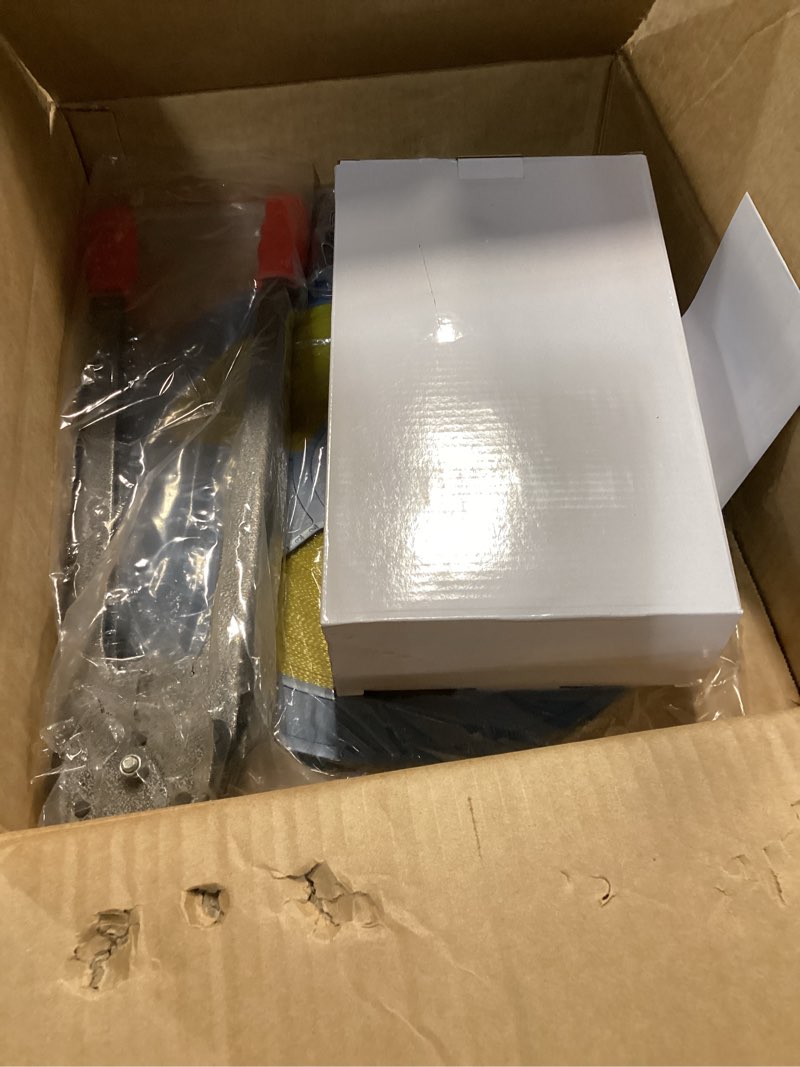Condition photo showing Good Condition for all-in-one banding strapping kit with poly strapping tensioner, 3200" pp band, 100 metal seals, and sealer tools