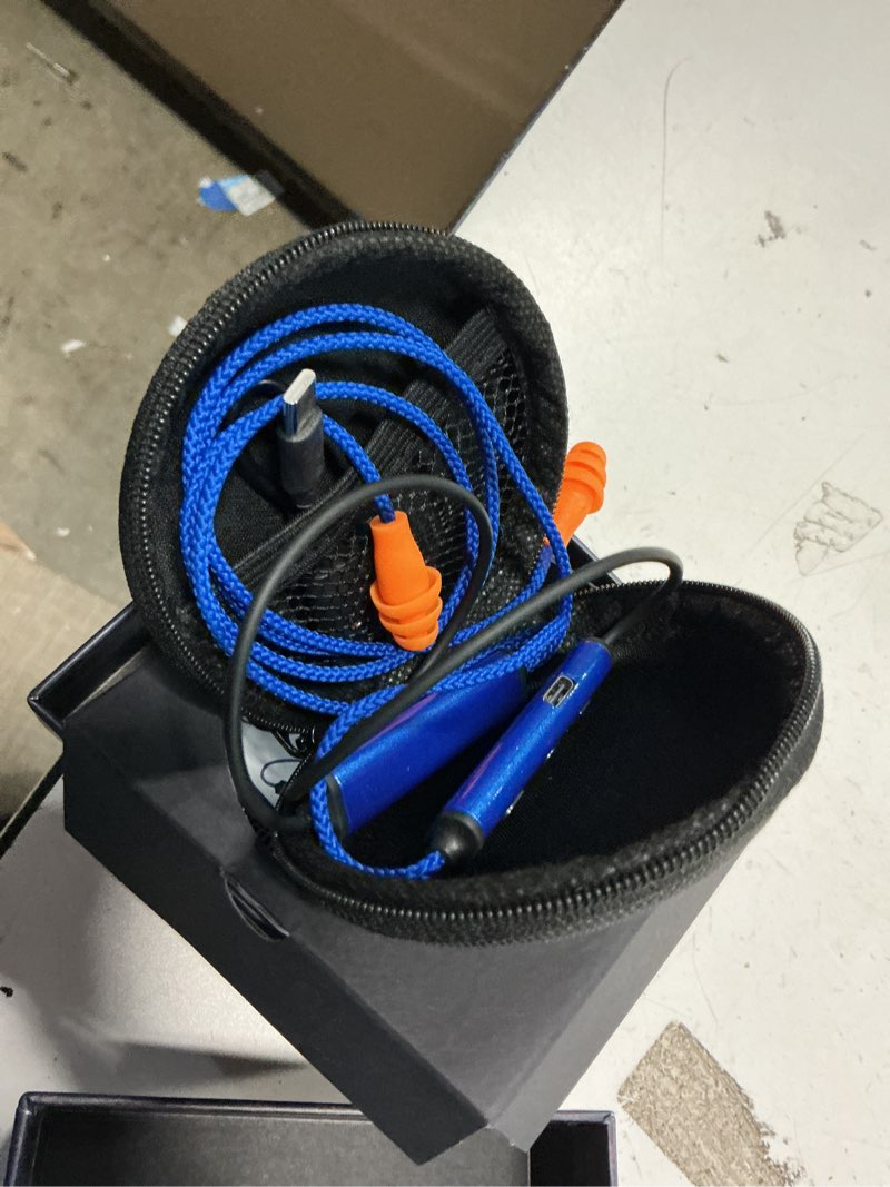 Condition photo showing Good Condition for Cuzabe Ear Plugs Bluetooth Headphones for Work, Neckband Wireless Earbuds, Noise Reduction in-Ear Earphones with Mic and Controls, Waterproof Earbuds with 20 Hours Battery, for Industrial Safety