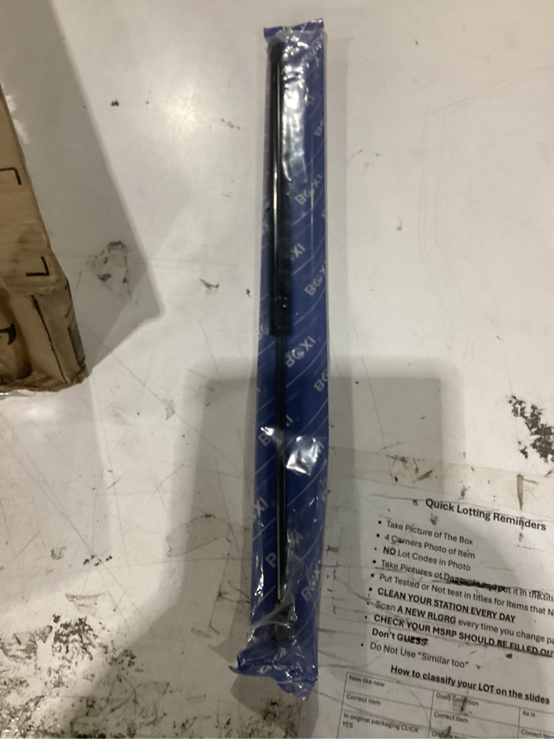 Condition photo showing As Is for only 1 not 2boxi qty(2) rear hatchback lift supports gas shocks springs struts fits for audi a3 (8p1) 2003-2012 / replaces 8p3827552b pm3544