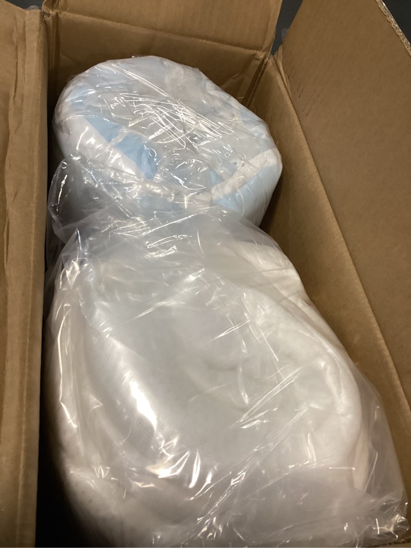 Condition photo showing New/Like New for OhGeni Cooling 4 inch Dual Layer Twin XL Mattress Topper for College Dorm Room Essentials, 2 inch Gel Memory Foam, 2 inch Down Alternative Pillow Top Pad, Mattresses Cover for Bed, 6”-19” Deep Pocket White Twin XL