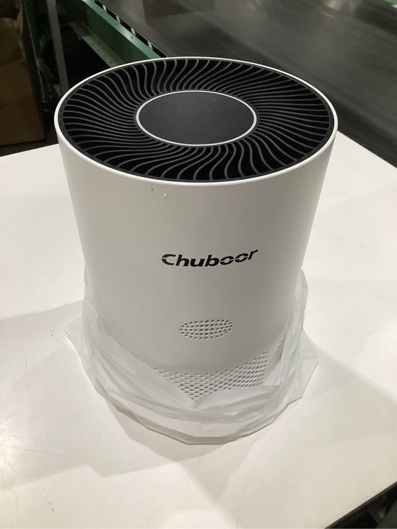 Condition photo showing Good Condition for (NOT TESTED)Chuboor Air Purifiers for Home Large Rooms up to 1200ft², H13 True HEPA Air Purifiers for Bedroom Dorm Room Pets with Timer, Air Purifier Cleaner for Dust,Smoke,Odor,Dander,Pollen