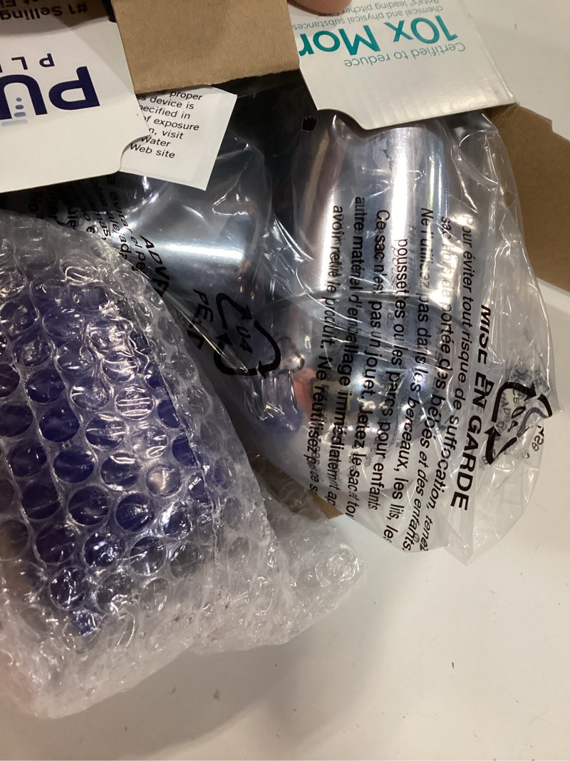 Condition photo showing Good Condition for pur plus faucet mount water filtration system, chrome, water filter for sink faucet, pfm400h