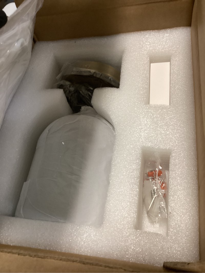 Condition photo showing Good Condition for Crystal Pendant Light Kitchen Island Brass Crystal Pendant Light Over Island Height-Adjustable Dimmable Gold Pendant Lights Over Dining Table,E12 Bulb Included Gold-Rope-D 5.1in