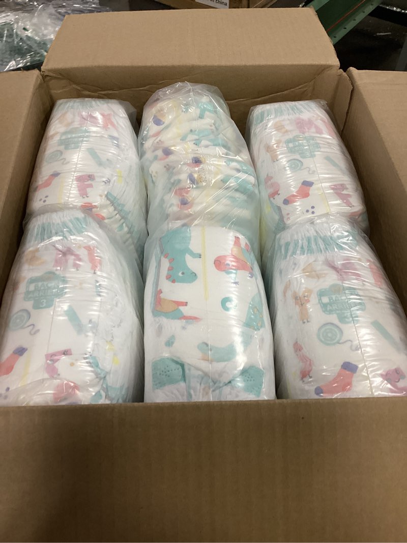 Condition photo showing Good Condition for pampers diapers - baby dry - size 3, 168 count, absorbent disposable infant diaper (packaging may vary)