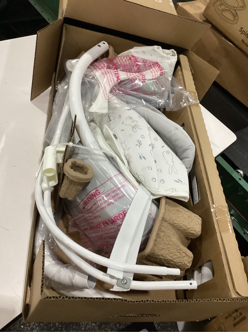 Condition photo showing New/Like New for graco simple sway portable baby swing for infants, newborn swing with 15 songs and sounds, great gift for new parents, baby registry must have