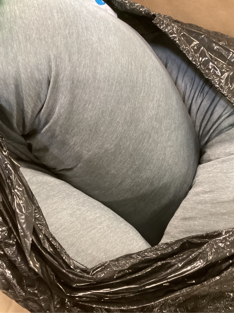 Condition photo showing Good Condition for Pharmedoc Pregnancy Pillows, U-Shape Full Body Pillow -Removable Cover Jumbo Size - Gray - Pregnancy Pillows for Sleeping - Body Pillows for Adults, Maternity Pillow and Pregnancy Must Haves Gray Blue