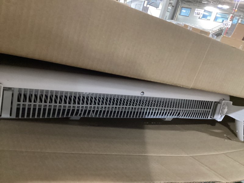 Condition photo showing As Is for Ballu Convection Panel Space Heater for Large Room,1500W Electric Heater with Programmable Thermostat,WiFi App Control,Standing or Wall Mount,Smart Quiet Heater for Indoor Use,Works with Alexa,White Standard White