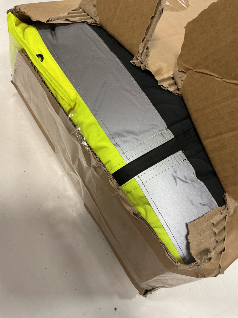 Condition photo showing Good Condition for SKSAFETY Professional Level Heated Jacket, Class 3 Hi-Vis Waterproof, 3M Reflective Tape, Construction Coats for Cold Weather 3X-Large Lime