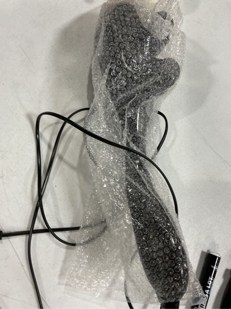 Condition photo showing Good Condition for 4-head massager, handheld back massager, relieves deep tissue pain, body percussion massage for back, neck, shoulders, limbs, and body.