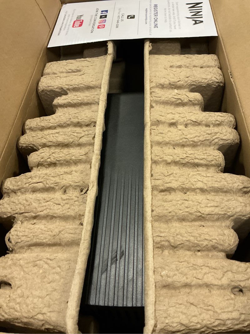 Condition photo showing As Is for Ninja CREAMi Deluxe Ice Cream & Frozen Treat Maker for Ice Cream, Sorbet, Milkshakes, Frozen Yogurt, & More, 11-in-1, XL Capacity, Silver, Includes (2) Family-Sized 24 oz. Tubs, NC501 Ninja CREAMi 11-in-1