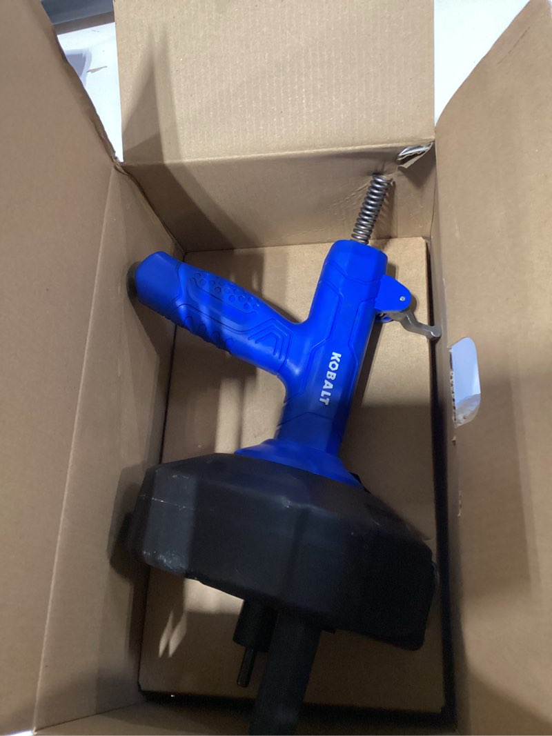 kobalt 1/4-in x 25-ft high carbon wire hand auger for sink