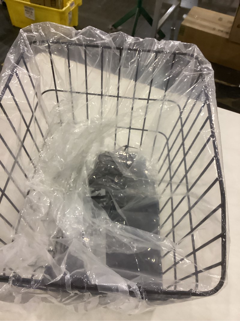 Condition photo showing Good Condition for RAYMACE Rear Bike Basket with Waterproof Cover,Bicycle Cargo Rack Storage Basket Mount for Back Under Seat XL-Metal Wire