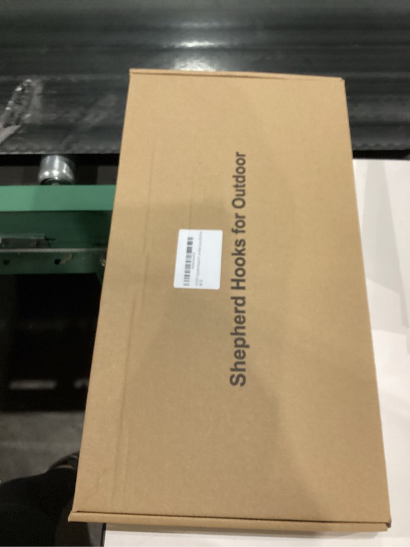 Condition photo showing New/Like New for Adjustable Shepherd Hooks for Outdoor, 2 Pack 80 Inch 5 Prong Base Bird Two Sided Feeder Poles, Heavy Duty Shepherds Hook, Suitable for Garden in Hanging Flower Basket, Lantern, Bird Nests 2 Pack 90 inch