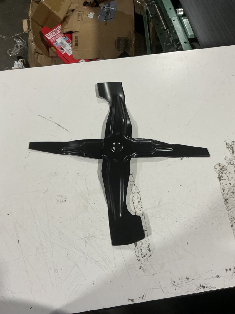 Condition photo showing Good Condition for 72531-vh7-000 & 72511-vh7-000 mower blades kit, hrx mulching blades set for 21" deck, compatible with hon da hrx217 hrx217k1 hrx217k2 hrx217k3 hrx217k4 hrx537, 2 pack