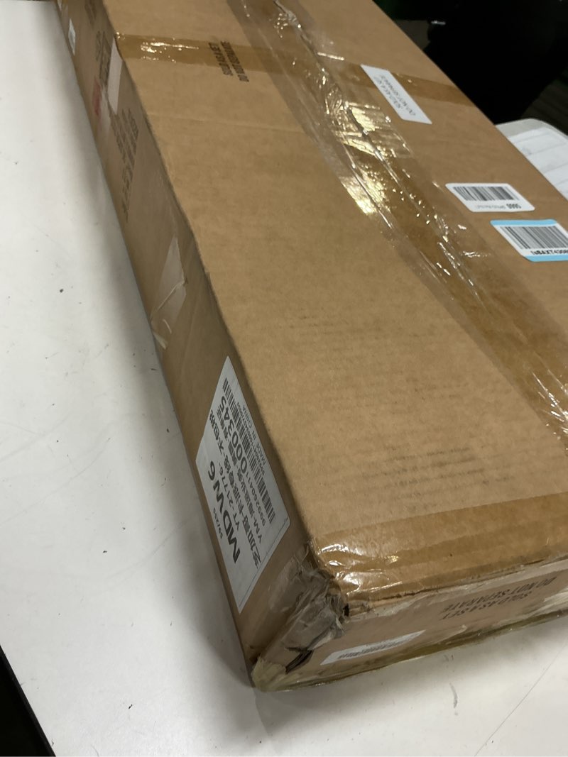Condition photo showing New/Like New for utheer front folding grill table for weber searwood xl 600 – 35" x 12.5" large front shelf with stainless steel basin, works cutting board, lid & 5 hooks, heavy-duty weber searwood xl 600 accessories