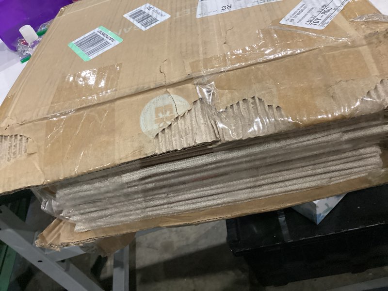 Condition photo showing Good Condition for 8Pack Sheet Organizers and Storage with Handles – Foldable Linen Closet Storage for King & Queen Sheet Sets – Clear Window & Removable Labels – Dustproof & Space-Saving Design, Beige Beige 8 Pack