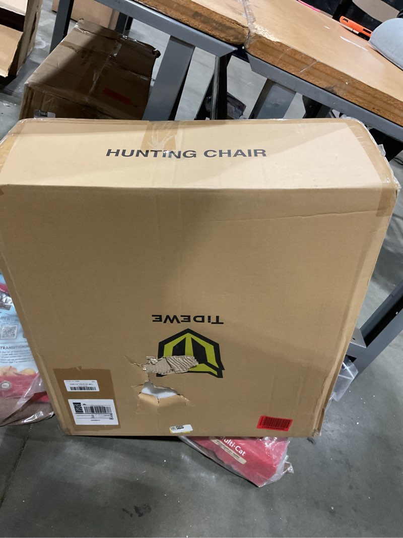Condition photo showing New/Like New for tidewe hunting chair, heated blind chair with battery-thermocore series, 360 silent swivel, 3 heat levels