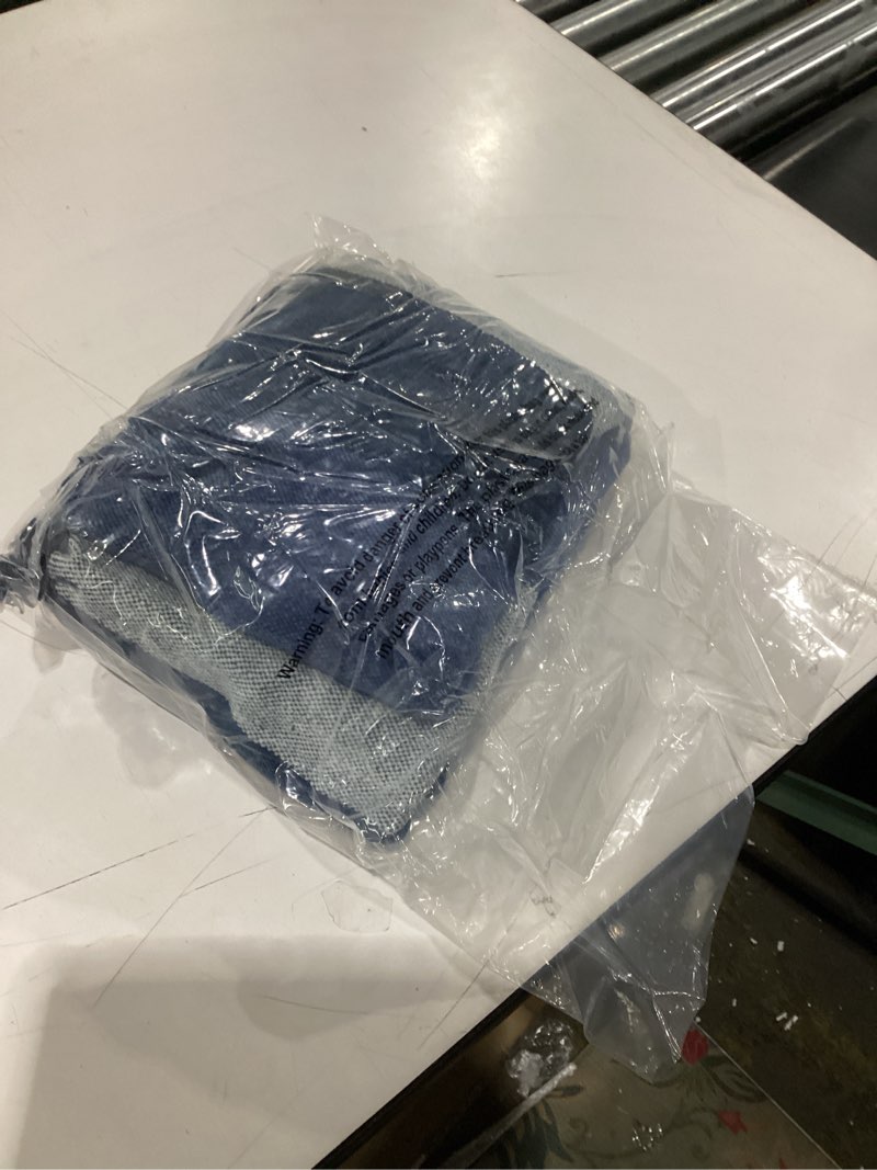 Condition photo showing New/Like New for RECYCO Throw Blanket Soft Cozy Chenille Throw Blanket-similar to stock photo