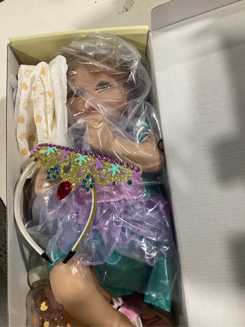 Condition photo showing New/Like New for BABESIDE Lifelike Reborn Baby Dolls Doreen - 20 Inch Cute Realistic Baby Doll Sweet Smile Girl Soft Body Reborn Toddler Dolls Real Life Baby Dolls for Kids 3+ & Collectors Pink