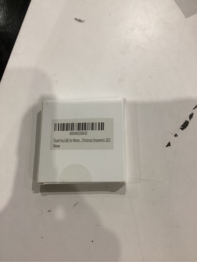 Condition photo showing New/Like New for Thank You Gifts for Women, Nurse, Coworkers, Teacher, Retirement Farewell Going Away, Never Forget The Difference You Make Ornament, Christmas Ornaments 2025