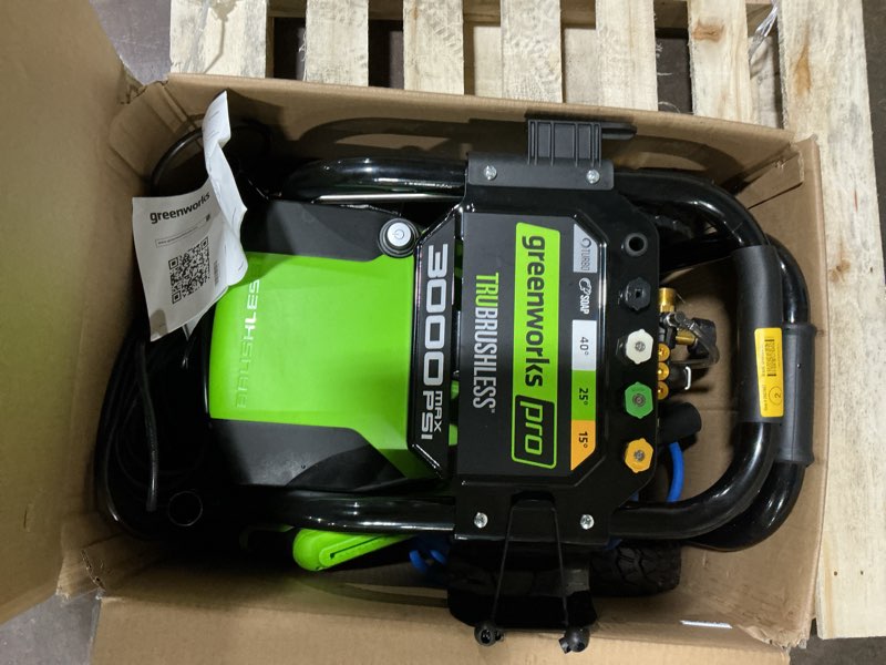 Condition photo showing Good Condition for greenworks pro 3000-psi 2.3-gpm cold water electric pressure washer
