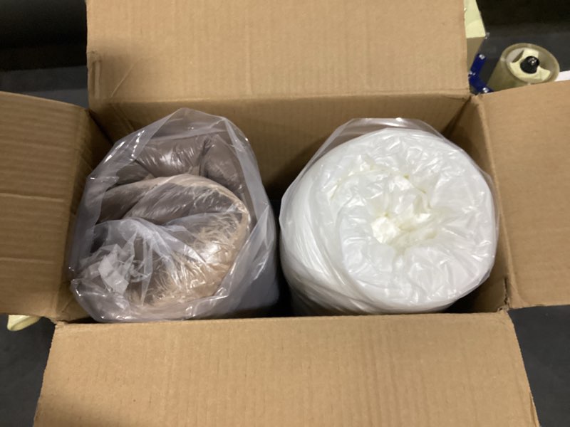 Condition photo showing New/Like New for Orthopedic Dog Beds for Extra Large Dogs, 44" x32.6" x7.6" Supportive Dog Sofa Bed with 28D Egg-Crate Foam, Removable Washable Cover, Waterproof Lining, for Puppy,Senior,Sick,Brown Brown 44"Lx32.6"Wx7.6"H