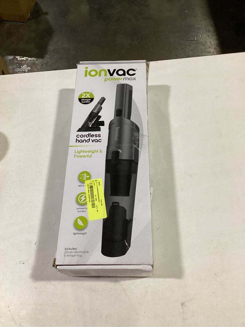 Condition photo showing Good Condition for tzumi ionvac powermax 5v cordless handheld vacuum cleaner