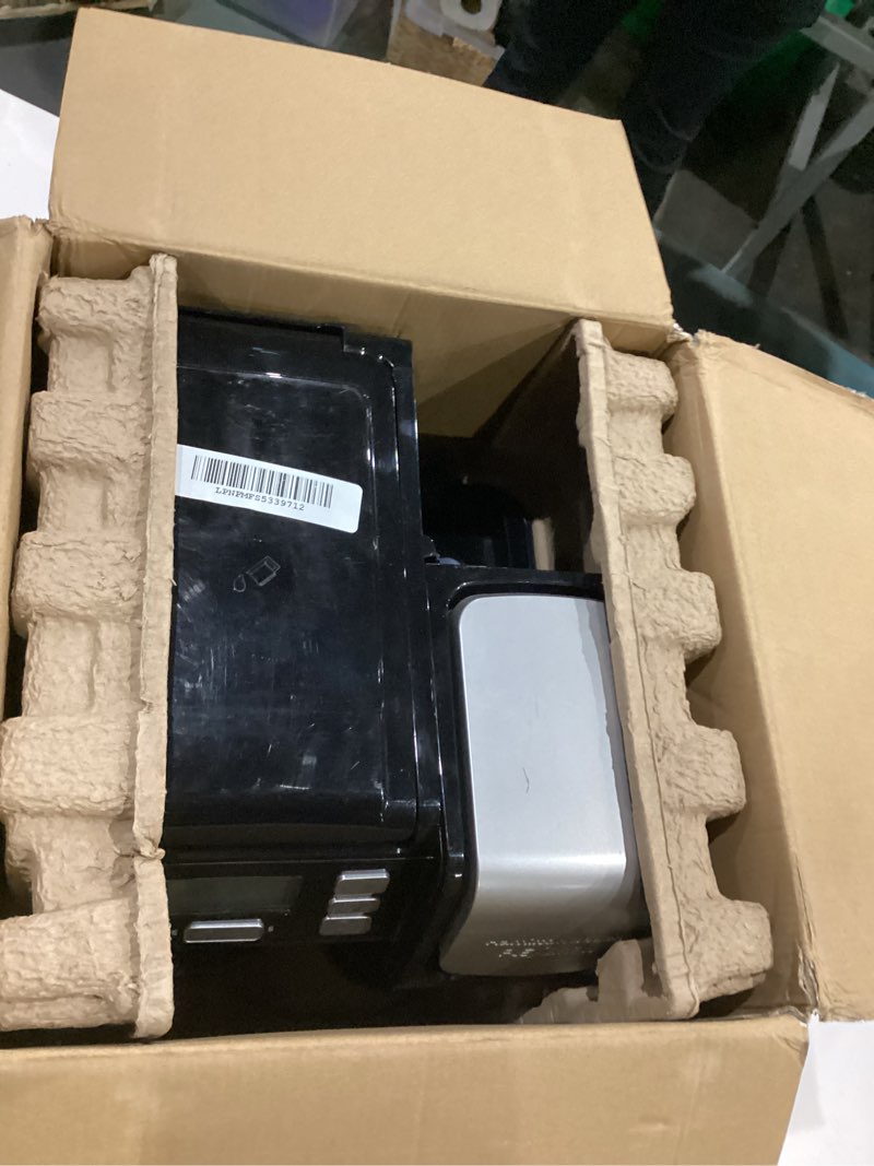 Condition photo showing As Is for hamilton beach flexbrew trio 2-way coffee maker, compatible with k-cup pods or grounds, combo, single serve & full 12c pot, black - fast brewing (49902)