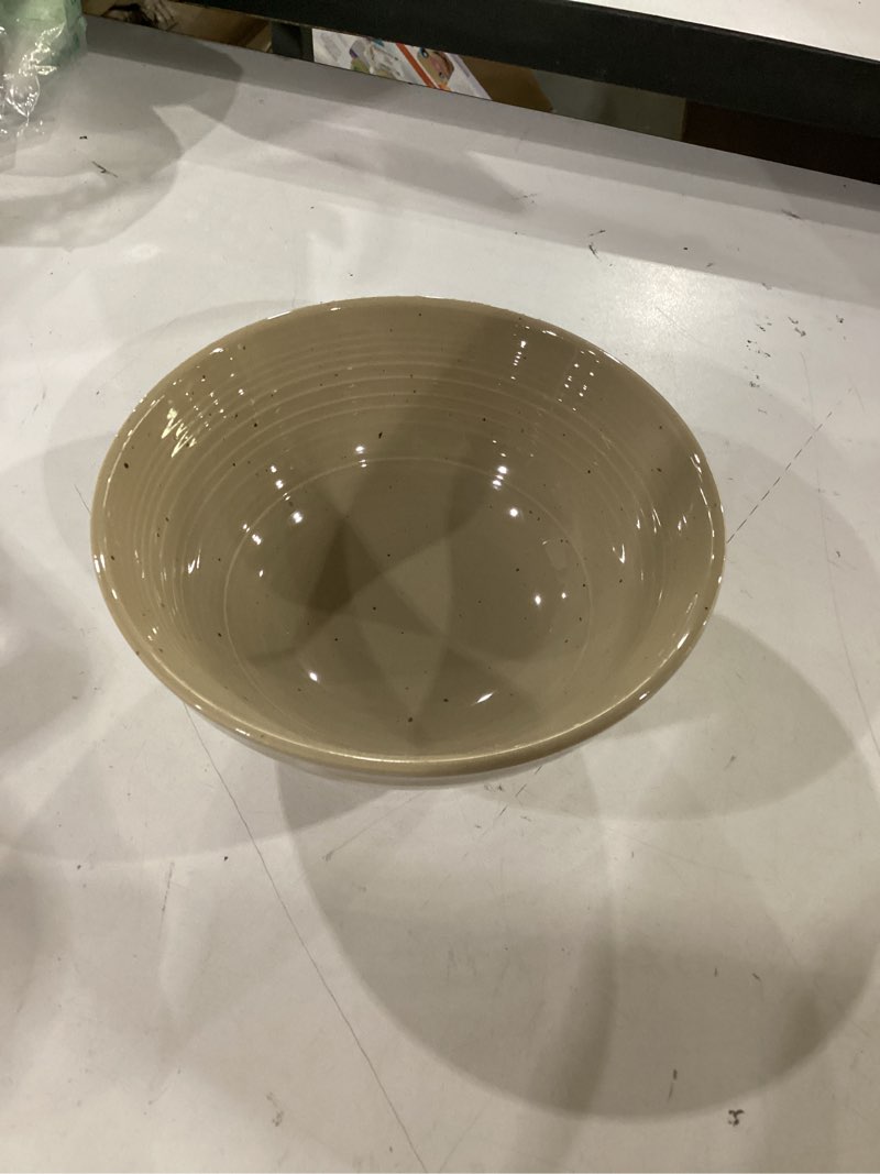 Condition photo showing Good Condition for sango siterra painter's palette 16-piece stoneware dinnerware set with round plates and bowls, multicolor