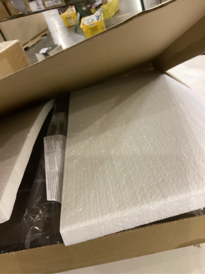 24 inch Large Wall Clock for Living Room Decor, Decorative Wood Metal Wall Clock Battery Operated Si