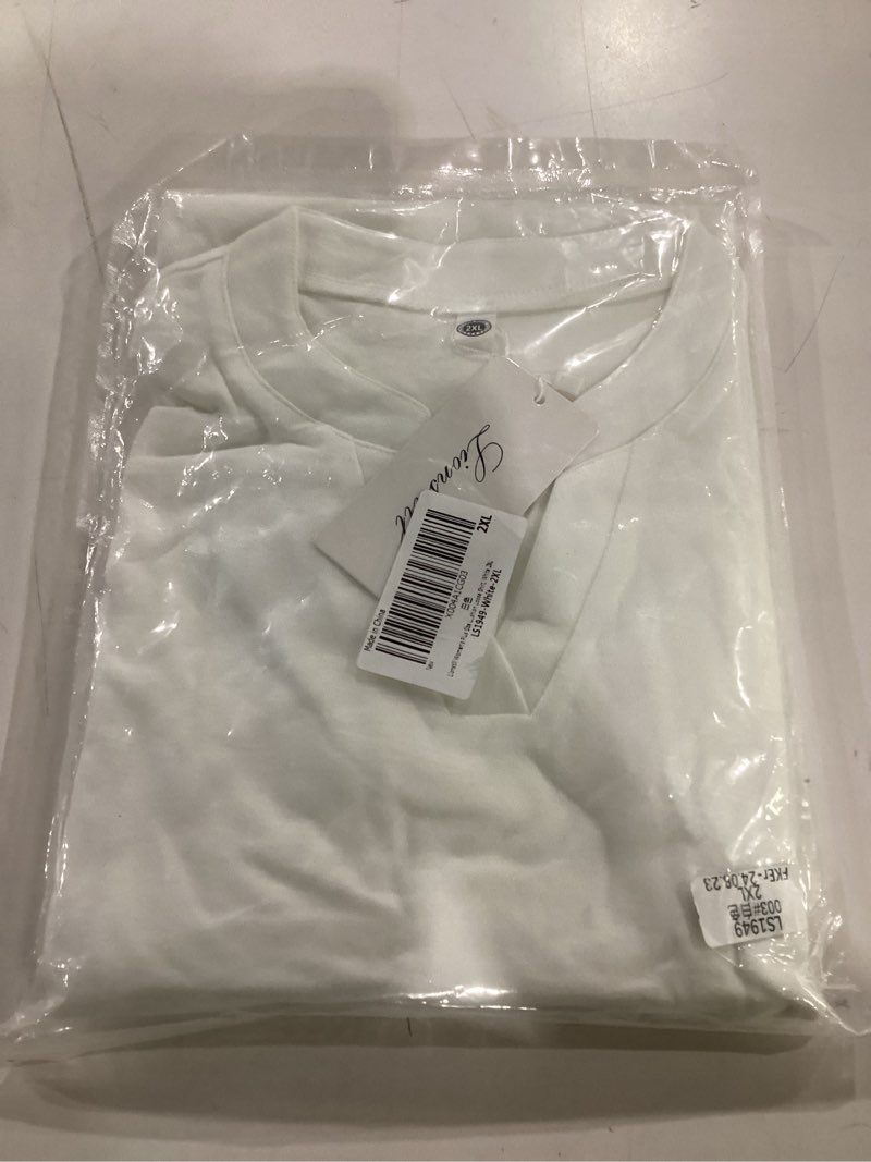 lionstill women's fashion long sleeve tunic top casual loose diamond v neck daily work shirts white 2xl