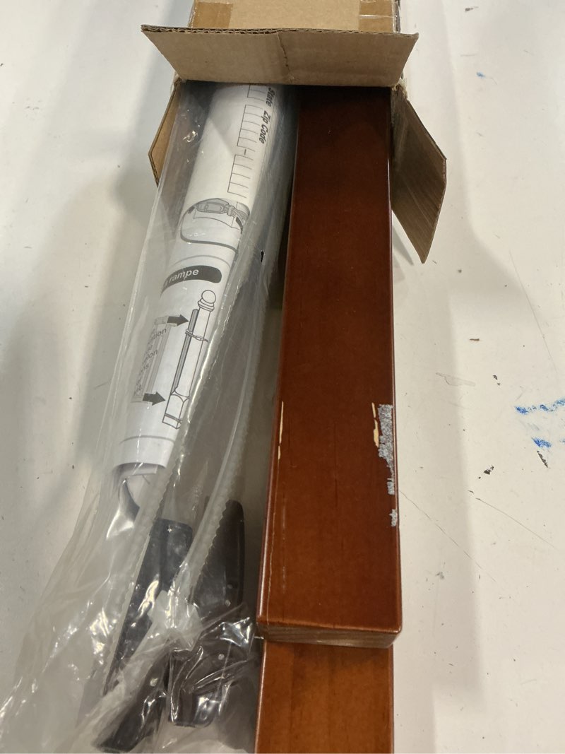 Condition photo showing As Is for summer infant banister to banister gate mounting kit - fits round or square banisters, accommodates most hardware & pressure mount baby gates up to 37” tall, gate sold separately 37 inch - 2 count (pack of 1)
