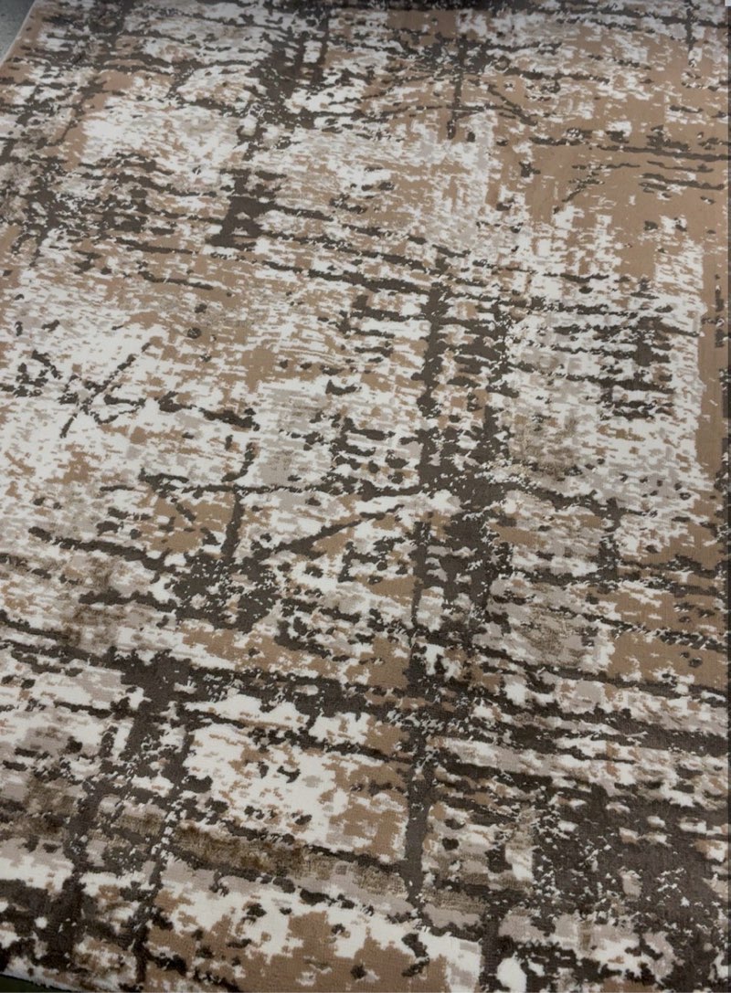 Kristal Area Rug 5x7 color D.Beige/Beige