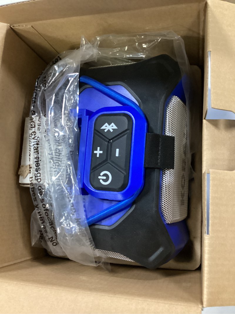 Condition photo showing As Is for kobalt 7-in 10-watt outdoor portable speaker