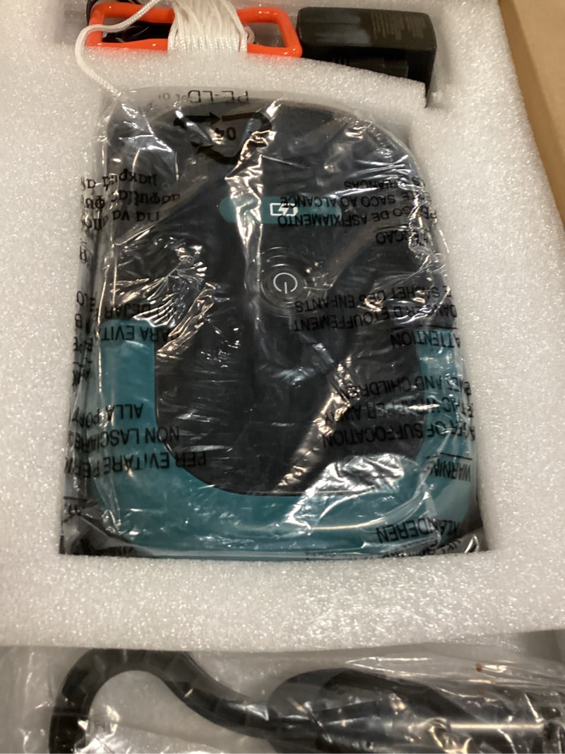 Condition photo showing New/Like New for c5 robotic pool cleaner, cordless pool vacuum for above-ground & inground pools up to 2,200 sq.ft, strong suction, 180-min runtime, smart auto-parking & 2.7l large debris basket