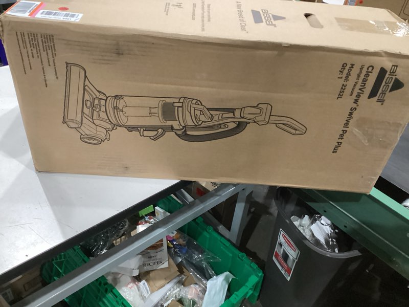 Condition photo showing Good Condition for Bissell 2252 CleanView Swivel Upright Bagless Vacuum with Swivel Steering, Powerful Pet Hair Pick Up, Specialized Pet Tools, Large Capacity Dirt Tank, Easy Empty Green