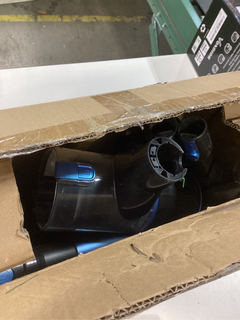 Condition photo showing As Is for N8 Cordless Vacuum Cleaner,Lightweight Stick Vacuum with Powerful Suction,2200mAh Battery,40 Mins Runtime,Self-Standing,Rechargeable Vacuum Cleaners for Home Hardwood Floor Carpet Pet Hair (Ocean)