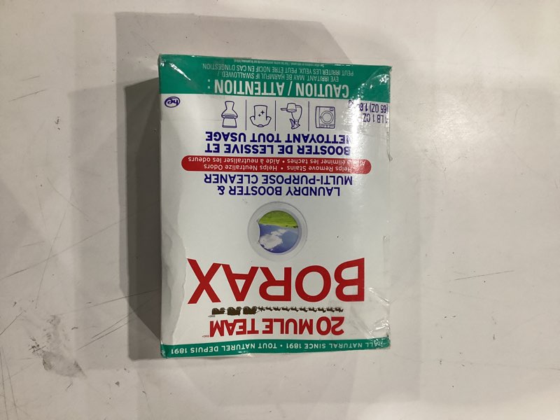 Condition photo showing As Is for borax 20 mule team detergent booster, 65 oz. 65 ounce (pack of 1)