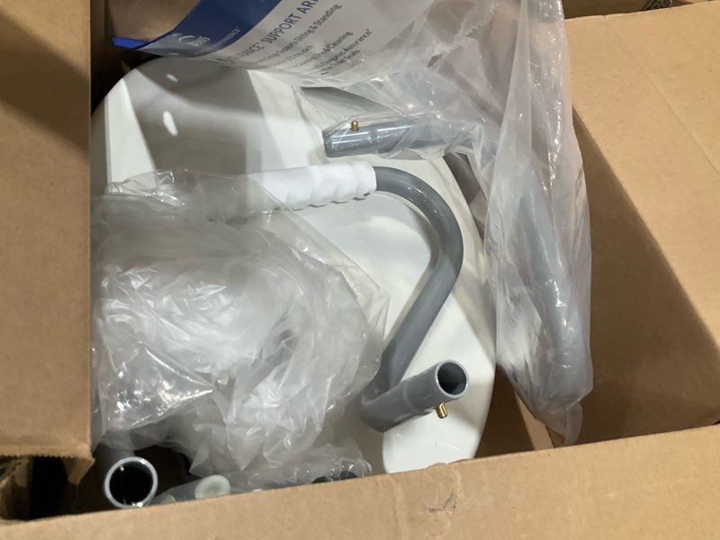 Condition photo showing As Is for bemis 4012461 assurance toilet seat support arms  gray - pack of 4