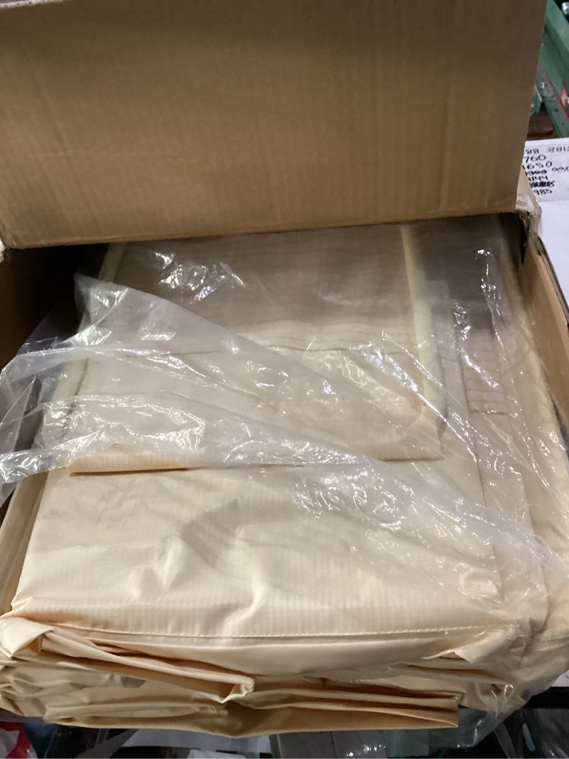 Condition photo showing New/Like New for portable bathtub for adults 47" large foldable no-installation soaking tub for shower stall, collapsible standing plunge bath with lid, 5-layer insulated liner, fast drain (beige, 47.2"×21.6"×19.6")