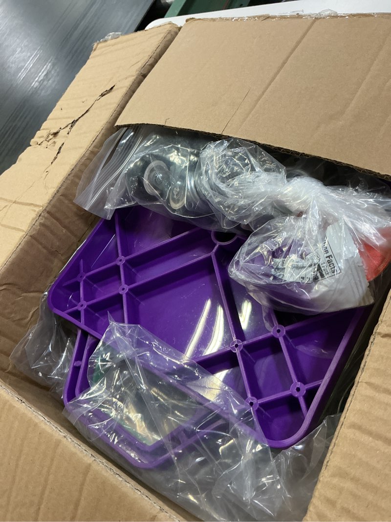 Condition photo showing Good Condition for jerify 4 pieces sports scooter board with handles plastic casters floor sitting scooter boards for kids children gym indoor outdoor activities play equipment, 11.22 x 11.22 inch multi colors