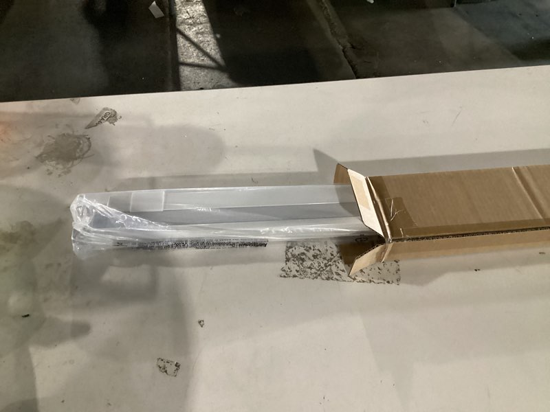 Condition photo showing Good Condition for lazblinds cordless cellular shades, no tools no drill blackout honeycomb shades pleated blinds for windows, 34'' w x 36'' h, silver white blackout-silver white 34'' w x 36'' h