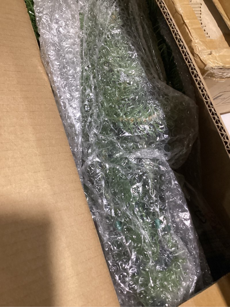 Condition photo showing Good Condition for 4ft pre-lit artificial christmas tree,small artificial holiday dunhill fir xmas tree with 200 white lights, 559 pvc branch tips & foldable metal stand for school,home and party décor 4ft green