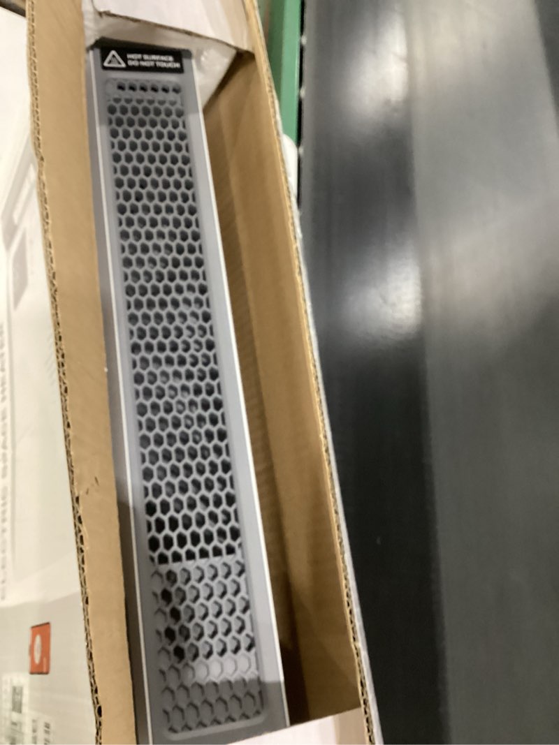 Condition photo showing Good Condition for Smart Wall Heater with Wireless and Remote Control, 1500W Space Heaters for Indoor Use, Wall Mounted/Floor Electric Heater with Thermostat, Works with Alexa, 24H Timer,for Bedroom, Garage White