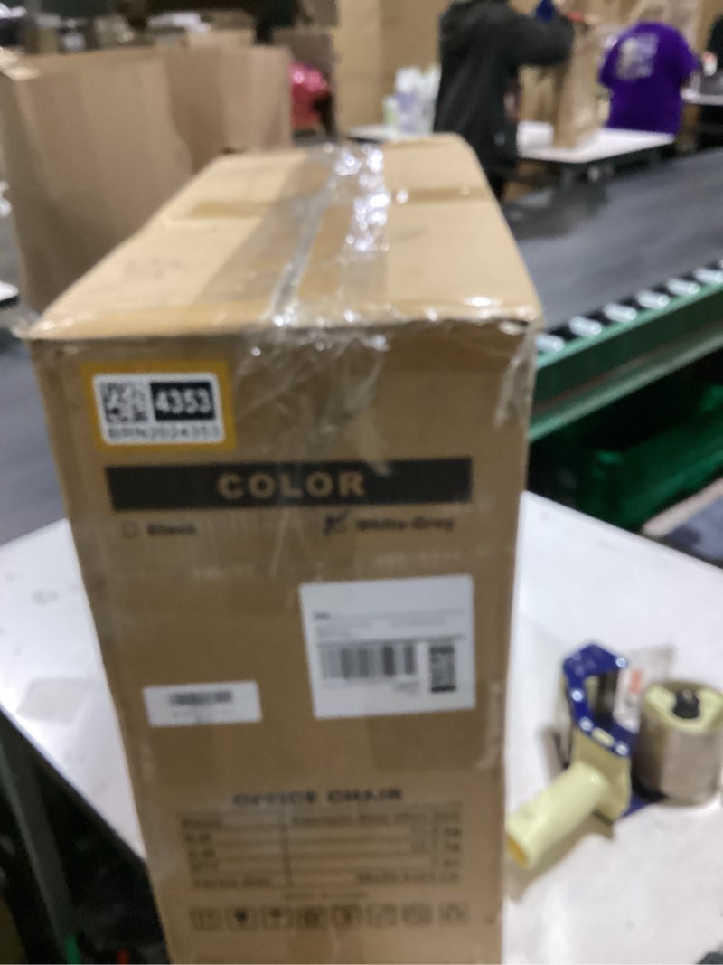 Condition photo showing Good Condition for shipborne ergonomic office chair, computer desk chair with adjustable lumbar support and flip-up arm