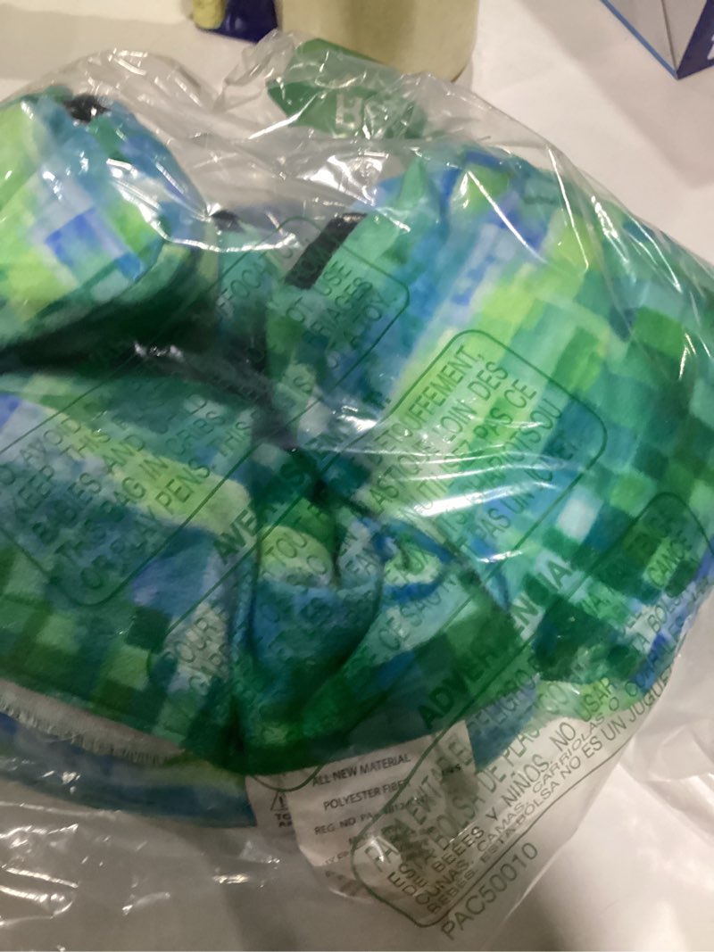 Condition photo showing New/Like New for Jay Franco Minecraft Charged Up Creeper Pillow Buddy - Light up Plush - Super Soft Polyester Microfiber Character Pillow with LED Lights, 16 Inches Green - Minecraft Lights