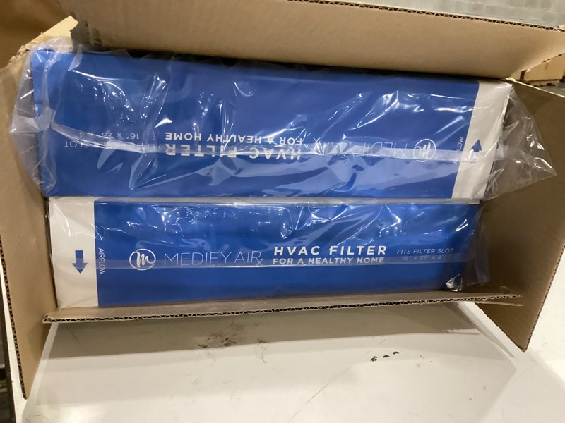 Condition photo showing Good Condition for hvac filter 16”x 25x”x4”