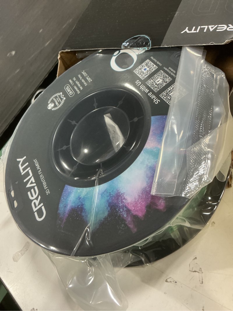 Condition photo showing New/Like New for official creality petg 3d printer filament 1.75mm 1kg (2.2lbs), high precision strong toughness, odorless better flow moistureproof 3d printing ender filament, translucent green petg-1kg translucent green