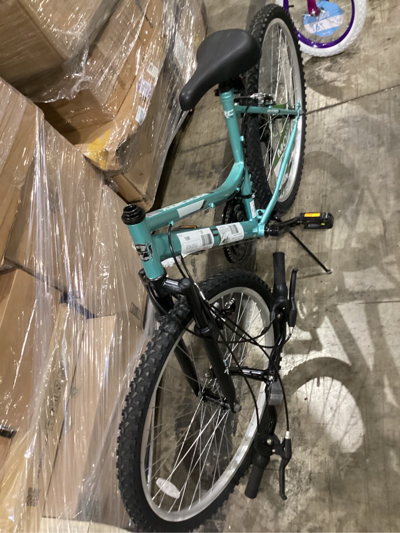 Condition photo showing As Is for huffy 26” rock creek women's 18-speed mountain bike, mint