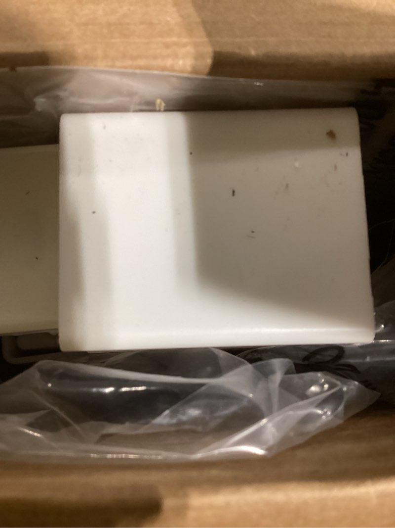 Condition photo showing Good Condition for LazBlinds Cordless Cellular Shades, No Tools No Drill Blackout Honeycomb Shades Pleated Blinds for Windows, 45'' W x 48'' H, Silver White Blackout-silver White 45'' W x 48'' H